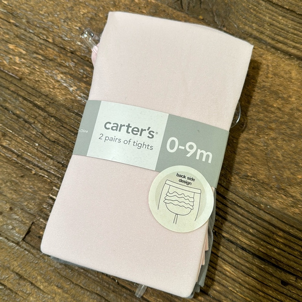 Carter’s 2 pairs‎ of tights NWT